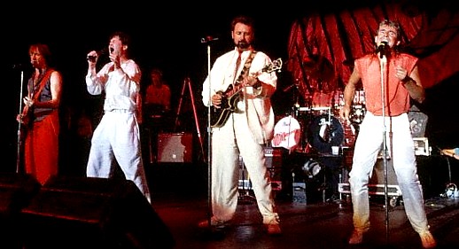 All four in concert in 1986