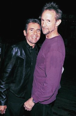 Davy & Peter in August 2001